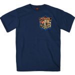 2025 Sturgis Motorcycle Rally Rushmore Navy Men’s T-Shirt