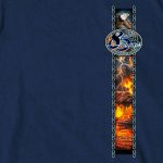 2025 Sturgis Motorcycle Rally American Bison Navy SS T-Shirt SPB1189 - Image 4