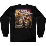 Hot Leathers SPB2094 Men’s Black 2023 Sturgis Rally Rushmore Long Sleeve Shirt