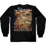 Hot Leathers SPB2113 Men’s Black 2024 Sturgis Rally Attractions Long Sleeve Shirt - Image 2