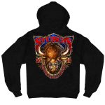 2024 Sturgis Men’s Buffalo Black Motorcycle Rally Zip Up Hoodie SPB4101 - Image 2