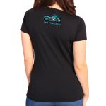 Hot Leathers SPL1840 Women’s Black 2023 Sturgis Sturgis Gal T-Shirt - Image 3