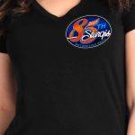 2025 Sturgis Women’s Motorcycle Rally Rally Logo Black Ladies T-Shirt - Image 3