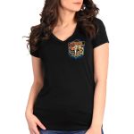 2025 Sturgis Women’s Motorcycle Rally Rushmore Black Ladies T-Shirt