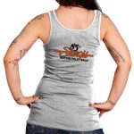 2025 Sturgis Women’s Motorcycle Rally Skeleton Hands Black Ladies Tank Top - Image 2