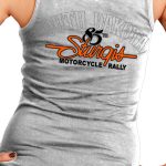 2025 Sturgis Women’s Motorcycle Rally Skeleton Hands Black Ladies Tank Top - Image 4