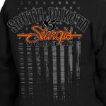 2025 Sturgis Motorcycle Rally Skeleton Hands Black Ladies Hooded Sweat - Image 10