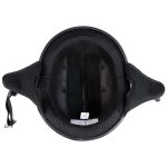 Hot Leathers Tribal Black Motorcycle Skull Cap Half Helmet DOT Approved HLT68 - Image 4