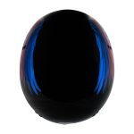 Hot Leathers HLT68 Eagle Wings Black Advanced DOT Approved Motorcycle Skull Cap Half Helmet - Image 5