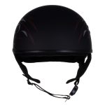 Hot Leathers Tribal Black Motorcycle Skull Cap Half Helmet DOT Approved HLT68 - Image 10