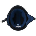 Hot Leathers Flat Black The Hanz German Style Vintage Motorcycle Half Helmet HLT75 - Image 4