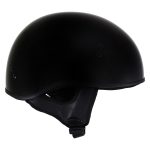 Hot Leathers HLT68-SP ‘The O.G.’ No Logo Flat Black DOT Unisex Half Helmet w/ MP7922FMSET Heated Balaclava Bundle - Image 12