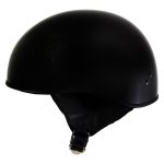 Hot Leathers HLT68 ‘The O.G.’ Flat Black DOT Half Helmet for Men and Women w/ MP7922FMSET Heated Balaclava Bundle - Image 13