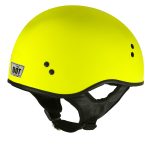 Milwaukee Helmets T68 The O.G. Hi-Vis Neon Yellow Motorcycle DOT Approved Skull Cap Half Helmet Biker - Image 5
