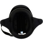 Hot Leathers HLT70 Stealth Flat Matte Black Motorcycle DOT Skull Cap Classic Half Helmet - Image 6