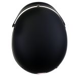 Hot Leathers HLT70 Stealth Flat Matte Black Motorcycle DOT Skull Cap Classic Half Helmet - Image 2