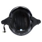 Hot Leathers T72 Blue Flag Advanced DOT Motorcycle Half Helmet Biker w/ Drop Down Visor - Image 4