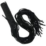 Hot Leathers Black Throttle Cover with 20″ Fringe TCB1002