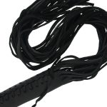 Hot Leathers Black Throttle Cover with 20″ Fringe TCB1002 - Image 2