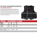 Hot Leathers VSK1002 Classic Toddler Black Leather Biker Vest - Image 2
