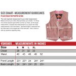 Hot Leathers VSK1003 Girls – Kids Pink Leather Toddler Biker Vest - Image 2