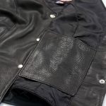 Hot Leathers VSL5002 USA Made Women’s Black Leather MC Vest with Side Laces - Image 9