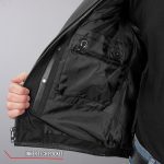 Hot Leathers VSM1036 Men’s Black ‘Conceal and Carry’ Motorcycle Club Style Leather Zip Vest - Image 5