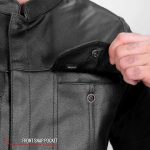 Hot Leathers VSM1039 Men’s Black ‘Conceal and Carry’ Club Leather Vest - Image 4