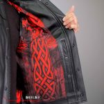 Hot Leathers VSM1051 Men’s Black Celtic Cross Conceal and Carry Leather Vest - Image 9
