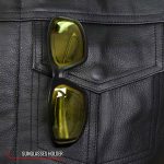 Hot Leathers VSM1051 Men’s Black Celtic Cross Conceal and Carry Leather Vest - Image 10