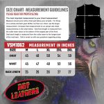 Hot Leathers VSM1062 Men’s Black Lone Wolf Conceal and Carry Side Lace Leather Vest - Image 3
