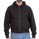 Hot Leathers VSM1202 Men’s Black ‘2-in-1’ Conceal and Carry Leather Vest with Hoodie - Image 5