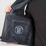 Hot Leathers VSM2001 Men’s Black ‘Jumbo Skull’ Conceal and Carry Leather Vest - Image 9