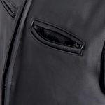 Hot Leathers VSM5001 USA Made Men’s Black Premium Steerhide Leather Club Style Vest - Image 13