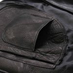 Hot Leathers VSM5001 USA Made Men’s Black Premium Steerhide Leather Club Style Vest - Image 7