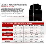 Hot Leathers VSM5003 USA Made Men’s Black Extra Long Back Premium Steerhide Leather Vest - Image 5