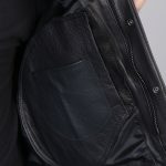 Hot Leathers VSM5004 Men’s USA Made Covered Zipper Premium Leather Vest - Image 7