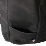 Hot Leathers VSM5006 USA Made Men’s Black Classic Premium Leather Vest - Image 10