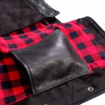Hot Leathers VSM5101 Men’s USA Made Denim and Leather Biker Rider Vest with Red Lining - Image 12