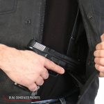 Hot Leathers VSM6003 Men’s Black Waxed Cotton Club Style Vest - Image 5