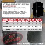 Hot Leathers VSM6103 Men’s ‘2-Tone’ Leather and Denim Club Style Biker Vest - Image 3