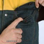 Hot Leathers VSM6103 Men’s ‘2-Tone’ Leather and Denim Club Style Biker Vest - Image 6
