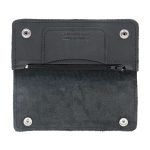 Hot Leathers Black Premium Leather Bi-Fold Wallet WLC2101 - Image 2