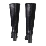 Milwaukee Leather X9442 Women’s Black Lace-Up Tall Fashion Biker Boots with High Heel & Studs - Image 7