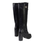 Milwaukee Leather X9442 Women’s Black Lace-Up Tall Fashion Biker Boots with High Heel & Studs - Image 8