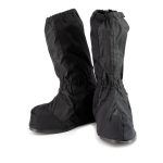 Unisex XS002 Black Full Coverage Hard Walking Sole Motorcycle Rain Boot Covers - Image 7