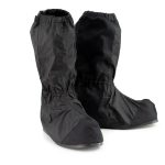 Unisex XS002 Black Full Coverage Hard Walking Sole Motorcycle Rain Boot Covers - Image 3