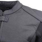Milwaukee Leather LKM17014 Men’s Matte Black Premium Leather Protective Motorcycle Racing Style Biker Jacket w/ CE Armor - Image 6