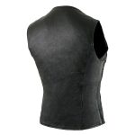 Milwaukee Leather XS1216 Ladies Black Leather Vest with Front Laces - Image 7