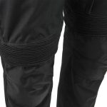 Men’s XS2821 Black Water-Resistant Nylon Racing Over Pants with Armor - Image 8